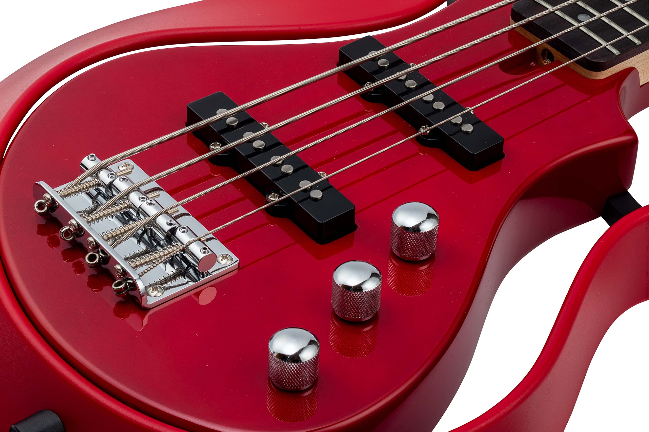 美品 VOX ボックス Starstream スターストリーム 赤 レッド Amazon | VOX VSB-2S RD レッド エレキベース STARSTREAMシリーズ